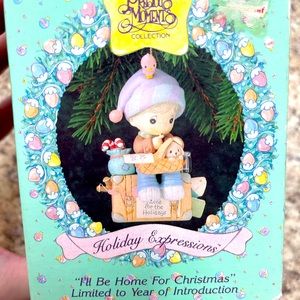 Precious Moments Christmas Ornament